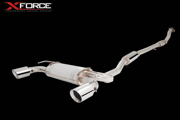 MITSUBISHI RALLIART 3″ DUMP-PIPE BACK EXHAUST SYSTEM