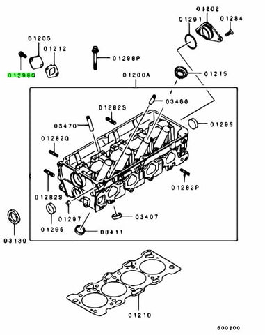 Genuine OEM Mitsubishi Bolt.