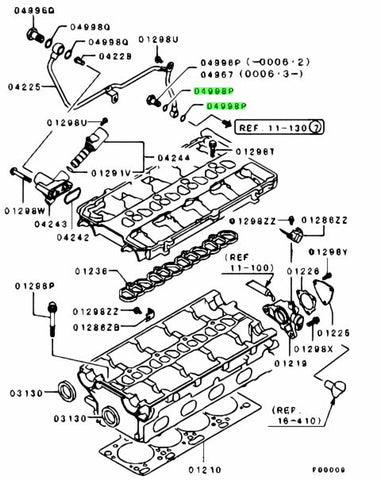 Genuine OEM Mitsubishi Copper Crush Washer 12mm