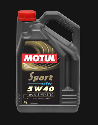 MOTUL SPORT Ester 5W40 Engine Oil 5L