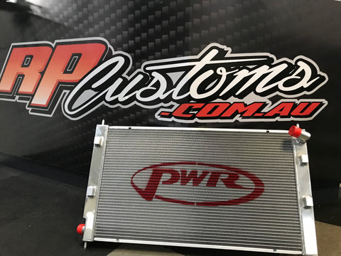 PWR ALUMINIUM RADIATOR, MITSUBISHI 4B11T EVO X / EVOLOUTION 10, 42MM CORE